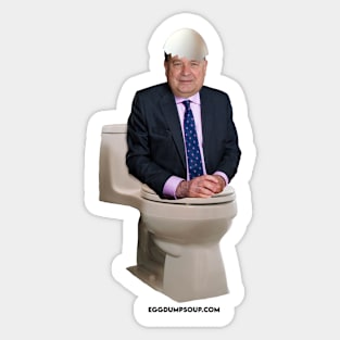 Papa Dumps - Black Text Sticker